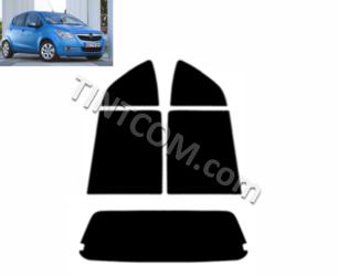                                 Pre Cut Window Tint - Opel Agila (5 doors, hatchback, 2008 - ...) Solar Gard - NR Smoke Plus series
                            
